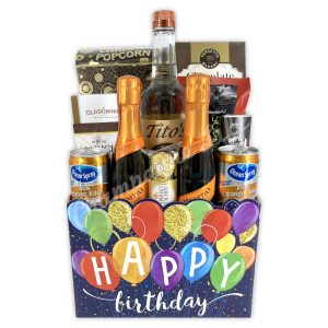 Champagne Life - Tito's Celebration Gift Basket