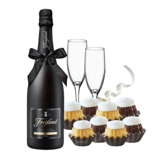 Champagne and Bundtini Cupcake Set